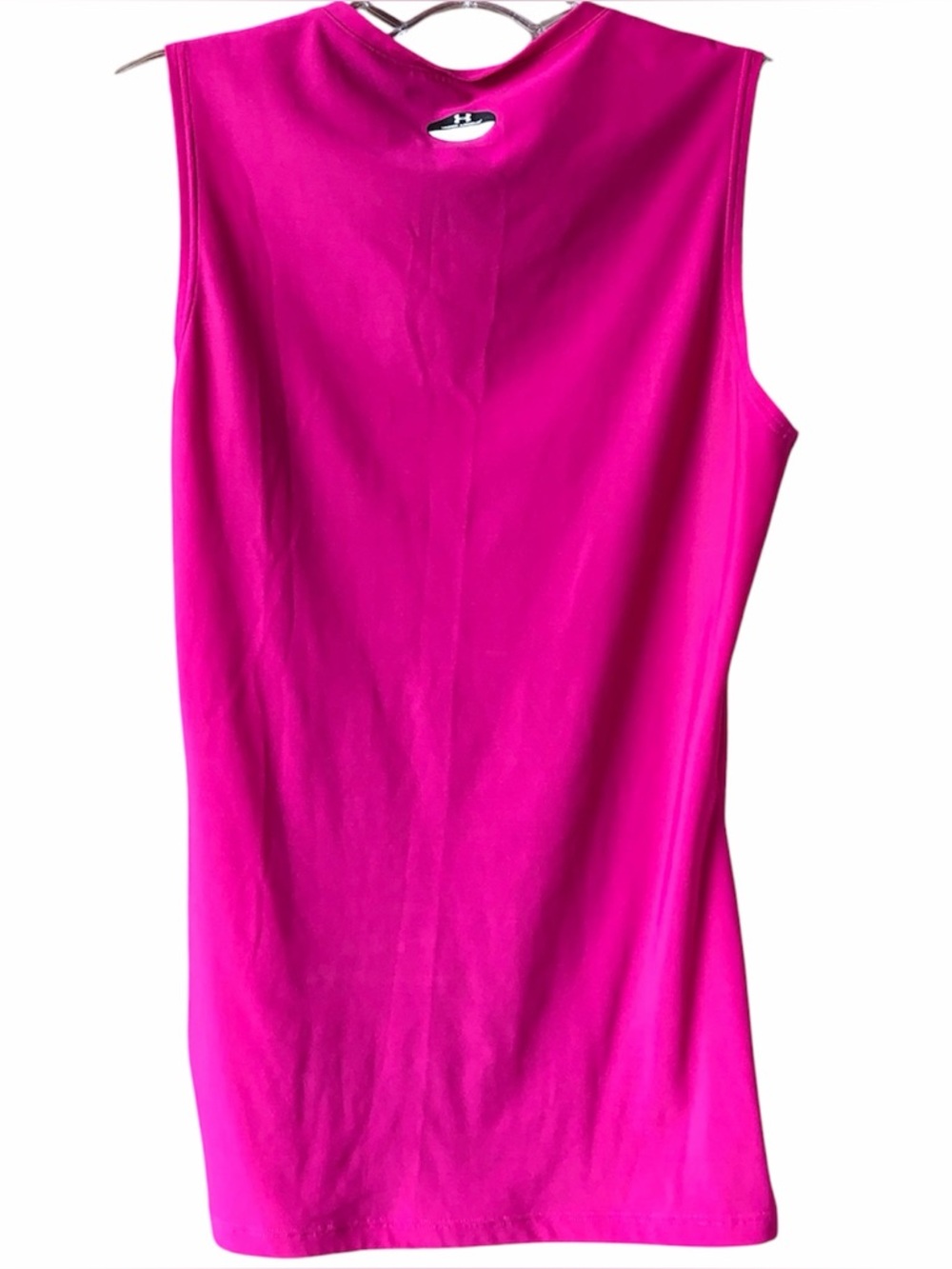 Under Amour Compression Workout Tank Top Magenta/Deep Pink Size Medium —#029 - Picture 11 of 13